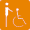 Eingeschrnkt zugnglich fr Rollstuhlfahrer