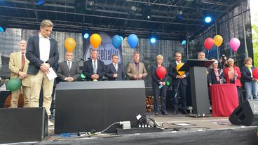 Bild vergrößern: Veranstaltung anlässlich des 70. Jahrestages des Endes des Zweiten Weltkrieges in Braunschweig am 8. Mai 2015_Stadt Braunschweig