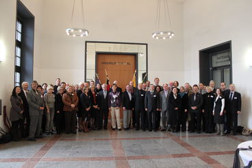 Bild vergrößern: Teilnehmer des Städtepartnerschaftskongresses