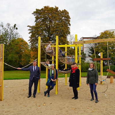 OB Dr. Trümper, Ariane Hölscher, Claudia Sturm, Doreen Trautvetter