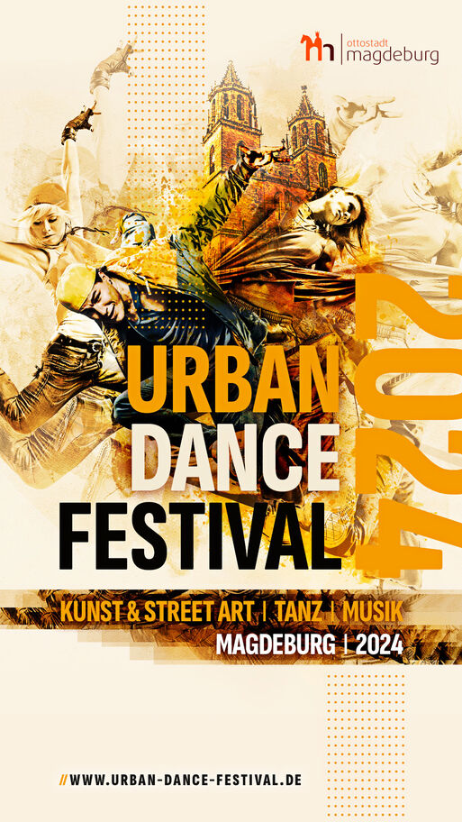 Urban Dance Festival 2024 Plakat hochkant