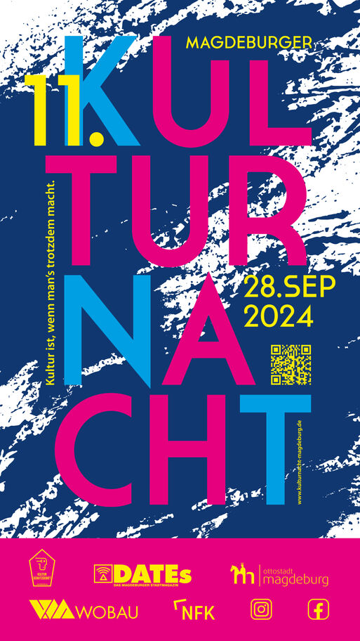 Kulturnacht 2024 Plakat hochkant