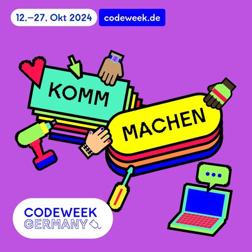 Bild vergrößern: Code Week Oktober 2024