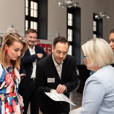 Eröffnung des 9. Immobilienforums Magdeburg 2024 im Alten Rathaus