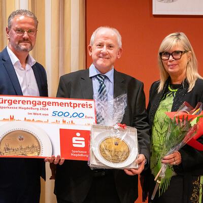 Der Bürgerengagementpreis geht in diesem Jahr an den Verkehrsverein Magdeburg.