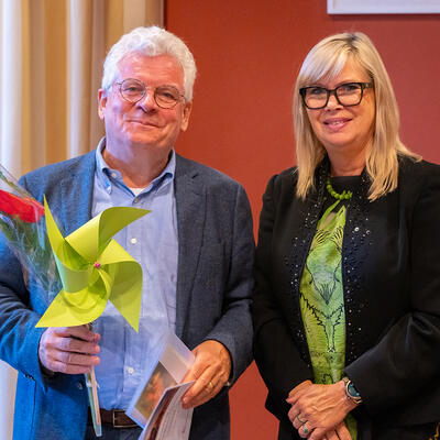 OB Simone Borris und Prof. Dr. Christian Antz, Tourismusverband Sachsen-Anhalt e. V.