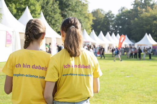 Teilnehmerinnen der Explore Science Magdeburg 