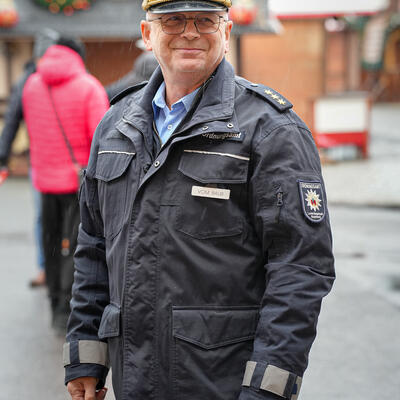 Gerd vom Baur, Leiter des Ordnungsamtlichen Außendienstes Magdeburg