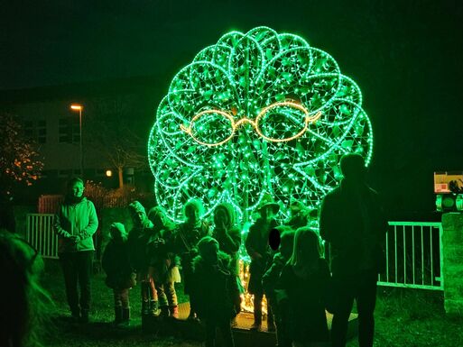 Einweihung Traumzauberbaum zur Lichterwelt 2024 