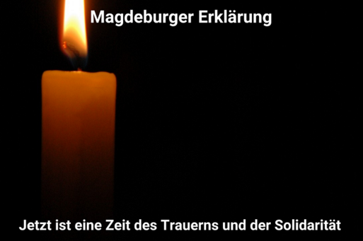 Text-Foto-Montage zur MAGDEBURGER ERKLÄRUNG vom 22.12.2024