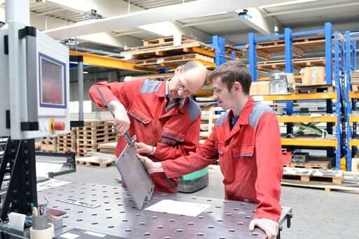 Bild vergrößern: Ausbildung im Handwerk